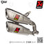 ท่อแต่ง Akrapovic Slip on GP Twin ปลายดาบ FOR Ducati Monster 937 2022-2023