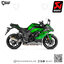 การ์ดท่อ Akrapovic Heat Carbon : for Kawasaki Ninja1000 SX 2020