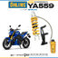 โช๊คหลัง โช๊คอัพ โช๊คแต่ง โช๊คมอเอตร์ไซค์ OHLINS YA559 FOR YAMAHA M-SLAZ