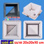 แม่พิมพ์ช่องลม20x20x10cmบล็อกหล่อผนังช่องแสงตกแต่งอาคารบ้านรีสอร์ท