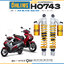 โช๊คหลังแต่ง Ohlins HO743 For Honda Air Blade 125/150 ปี 2017-2018