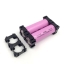 แผ่นยึดแบตเตอรี่18650 ขนาด2ก้อน- Plastic 2 Cell 18650 Battery Holder Bracket Cylindrical Li ion Batteries