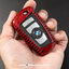 เคสกุญแจ BMW F series**คาร์บอนไฟเบอร์แท้** สีแดง (Carbon fiber) รุ่น AC097