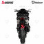 ท่อแต่ง Akrapovic Slip on Black Limited 2025 for HONDA X-ADV750 2025