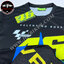 เสื้อยืดแขนสั้น MotoGP VR46 JT-504 เนื้อผ้าไมโคไฟเบอร์ มีประสิทธิภาพในการซับเหงื่อสูงแห้งเร็ว ระบายอากาศ