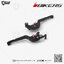 มือเบรกหน้า - มือคลัตช์ปรับระดับพับได้ (หน้าเรียบ : ก้านยาว) (Y0537) Bikers Folding Adjustable Front Brake-Clutch Lever (Flat : Long) : for Yamaha YZF-R3 2015-2018