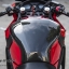 ครอบถังเพียวเคฟล่า FORCERACING ตัวกลาง FOR HONDA CB650F/CBR650F
