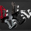 การ์ดคาร์ลิปเปอร์เบรกหน้า (Front Caliper Brake Guard) Bikers Honda PCX 150 (2016-2017)