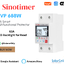 SINOTIMER SVP-688W 63A เบรคเกอร์เชื่อมต่อและสั่งงานผ่านอินเตอร์เน็ทได้ พร้อมแสดงค่า แรงดันไฟฟ้าและป้องกันกระแสใหลเกิน
