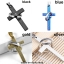 สร้อยคอไม้กางเขน คล้อง แหวน ไบเบิล คุณภาพดี Necklace stainless steel cross bible ring pendant N017