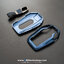 เคสกุญแจดิสเพล BMW Display key กรอบโลหะ+พวงกุญแจหนัง รุ่น AC230