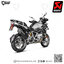 ท่อ Akrapovic Slip on Black new shape for BMW R1200GS 09-18'