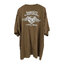 เสื้อยืดแขนสั้น H-D ลายกระโหลก #04 สีน้ำตาล 3XL