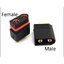 คอนเนกเตอร์ XT60W รุ่นกันน้ำ 1คู่ (XT60W Waterproof Plug Gold-Plated Male Female Connectors,ขั้วต่อแบตเตอรี่ )