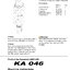 โช๊คหลัง OHLINS Sweden KA046 For Kawasaki ZZ-R 1400 2006-2018