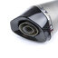 ปลายท่อสูตร ปลายท่อแต่ง Akrapovic สวมคอ 2 นิ้ว ทรงอ้วนสั้นปลายคาร์บอน ยาว 14 นิ้ว