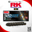 โซ่ RK แท้ 520GXW XW-Ring Chain BL520GXW-120L (สีดำ หมุดทอง) สำหรับรถมอเตอร์ไซค์ 400-1000cc