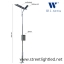 โคมไฟถนนLEDโซล่าเซลล์ 20W รุ่น GK-A ยี่ห้อ W.L. lighting