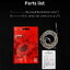 FiiO LS-4.4A สายอัพเกรดหูฟังทองแดงชุบเงิน โครงสร้าง Litz คุณภาพสูง