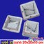 แม่พิมพ์ช่องลม20x20x10cmบล็อกหล่อผนังช่องแสงตกแต่งอาคารบ้านรีสอร์ท