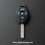 เคสกุญแจ BMW รุ่น AC226 สำหรับกุญแจ BMW ทรงเพชร