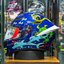 หมวกกันน็อค AGV K1 WHITE ZOO BLUE