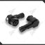 จุกลม RACING BOY 10MM (ดำ)