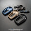 เคสกุญแจดิสเพล BMW Display key กรอบโลหะ+พวงกุญแจหนัง รุ่น AC230