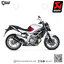 ท่อแต่ง Akrapovic Slip on Carbon : for Suzuki Gladius 650