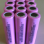 ถ่านชาร์จ-แบตเตอรี่ 18650-สีม่วง/ Li-Ion 18650 Rechargeable battery 18650 3.7 V 2200 mAh-Magenta