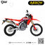 ท่อมอเตอร์ไซค์ Arrow Slip on Titanium-Carbon : for Honda CRF300L /Rally 2021