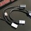 ปลั๊ก Y connector ต่อกล้องติดรถยนต์ พร้อมปลั๊กตัวเมีย