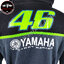 เสื้อฮู้ดมอเตอร์ไซค์ เสื้อฮู้ดบิ๊กไบค์ ผ้าCotton 100% โมโตจีพี ยามาฮ่า 46 W924