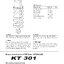 โช๊คหลัง โช๊คอัพ โช๊คแต่ง โช๊คมอเอตร์ไซค์ OHLINS KT301 FOR KTM DUKE390