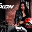 หมวกกันน็อคเต็มใบ RAIDEN รุ่น EXON ลาย MOTO รองรับการติดตั้ง Bluetooth สปอยเลอร์หลังดีไซน์โฉบเฉี่ยวทันสมัย
