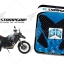 สติ๊กเกอร์กันรอยข้างถัง STORM GRIP ดำ FOR YAMAHA R1/R1M