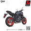 ท่อแต่ง Akrapovic Carbon-Titanium New Shape Catalytic : for Yamaha XSR700 2017-2020/2021-2022