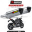 ท่อแต่ง Akrapovic Exhaust Slip-On Line (Titanium) ออกคู่ KAWASAKI Z1000 2014-2020