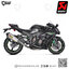 ท่อแต่ง Akrapovic Evolution H2 Titanium Limited Edition : for Kawasaki Zx10RR 2021-2022 All new !!