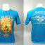 เสื้อยืดแขนสั้น H-D ลายกระโหลก #04 ฟ้า S,M