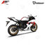 ท่อไอเสีย Slip-On Zard Shorty Steel-Carbon for Yamaha YZF-R7 2021-2024