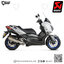 ท่อแต่ง Akrapovic Slip on Titanium 2 Holes Catalytic : for Yamaha XMax300 2017-2020/All new euro5 2021-2022