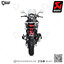 ท่อแต่ง Akrapovic 3/4 Slip on Titanium : for Suzuki Vstorm 650 17-23