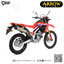 ท่อมอเตอร์ไซค์ Arrow Slip on Titanium-Carbon : for Honda CRF300L /Rally 2021