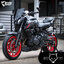 ชิลด์หน้า Were Wolf GT-03 Smoke M531 : for Yamaha MT07 2018-2022
