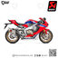 ท่อแต่ง Akrapovic Slip on ปลายดาบ GP : for Honda CBR1000RR 2017-2019 SP