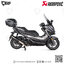 ท่อมอเตอร์ไซค์ Akrapovic Slip on Black New Shape (2รู) Catalytic : for Honda Forza300ABS 2018-2019/ForzaABS 350 2020-2022