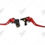 ก้านเบรคก้านครัช GTR สีแดง FOR KAWASAKI ER6N