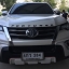 ตัวหนังสือ 3มิติ Fortuner สีดำเงา Black