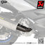 การ์ดท่อ Akrapovic Carbon Heat Guard : for Yamaha XMax 300 2017-2020/All new euro5 2021-2023
